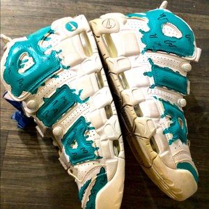 Uptempo custom paint